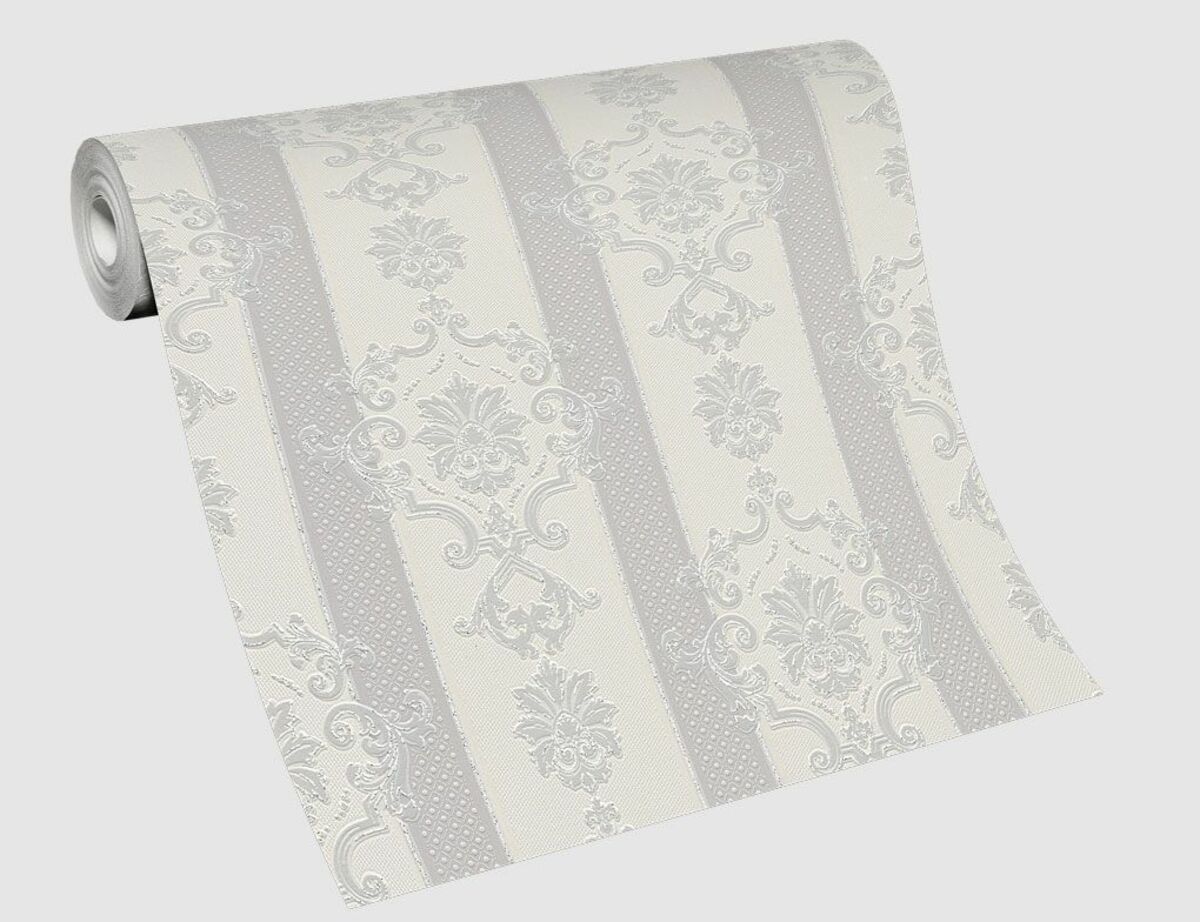 Bild 2 von Vliestapete Stil Flitter Creme