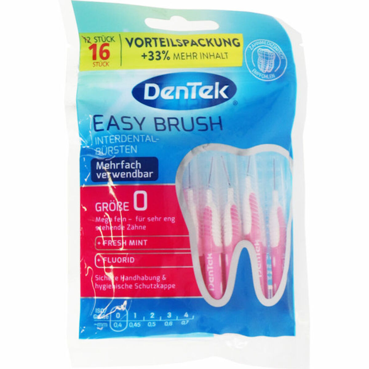 Bild 1 von Dentek Interdentalbürsten, Größe 0