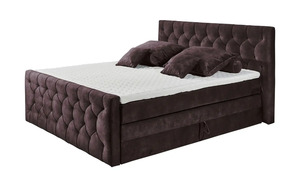 Boxspringbett  Cashfield ¦ lila/violett ¦ Maße (cm): B: 200 H: 113 Betten > Boxspringbetten - Sconto