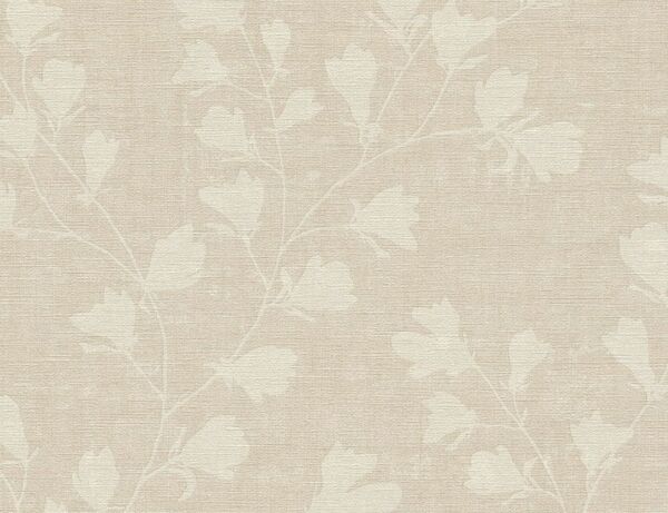 Bild 1 von Vliestapete Blume Beige