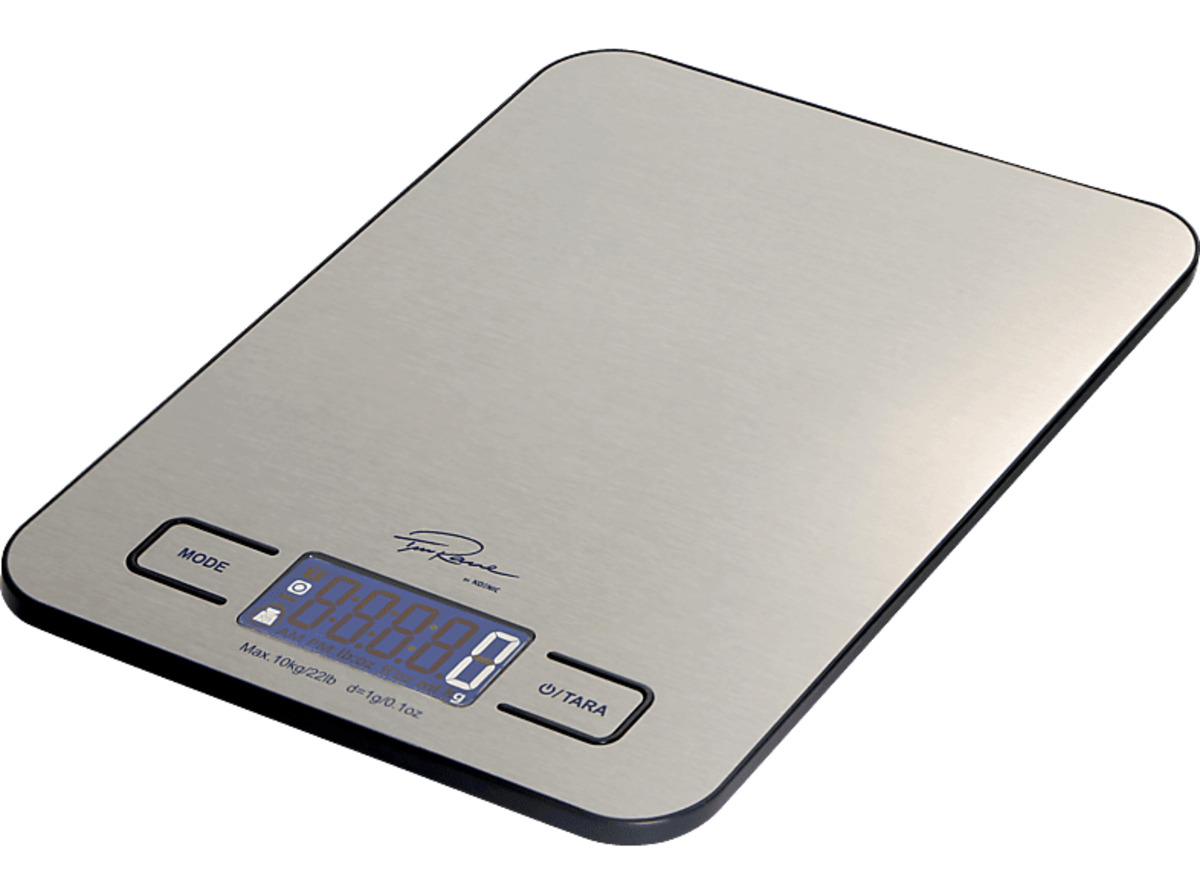 Bild 1 von KOENIC KKS-TR 101024 M Küchenwaage, Max. Tragkraft: 10 kg, Silber