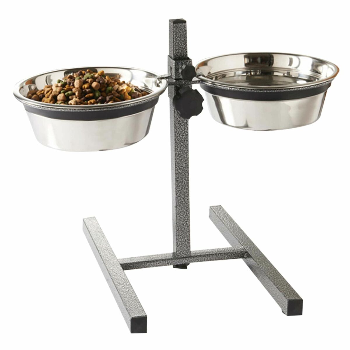 Bild 1 von Hundebar mit 2 Näpfen Ø 25 cm höhenverstellbar