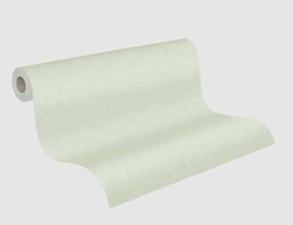 Bild 2 von Vliestapete Uni Hellgrün