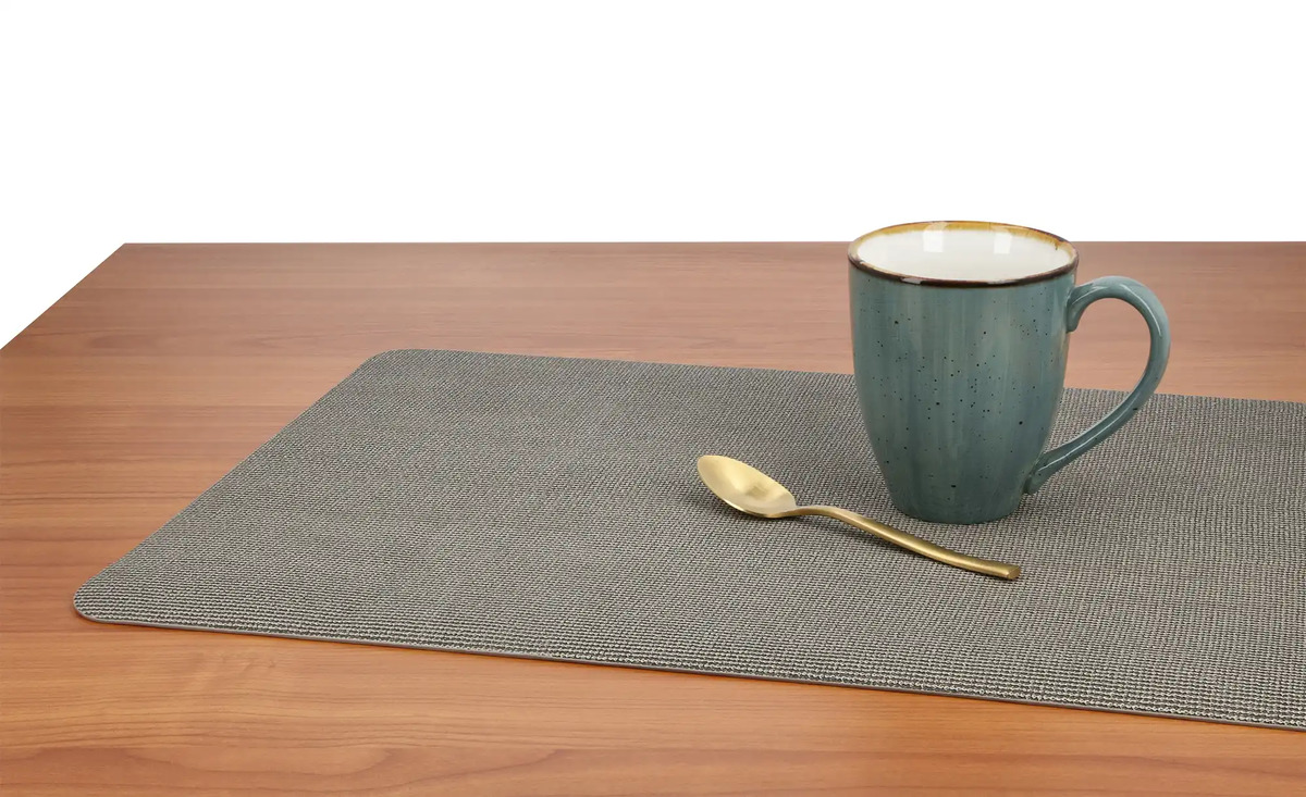 Bild 1 von KHG Platzmatte ¦ grau ¦ Kunststoff ¦ Maße (cm): B: 33 Heimtextilien > Tischdecken - Sconto