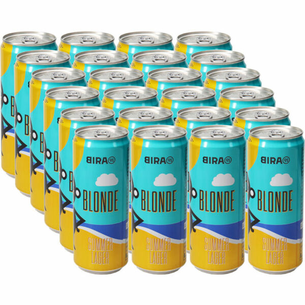 Bild 1 von Bira 91 Blonde Summer Lager, 24er Pack (EINWEG) zzgl. Pfand