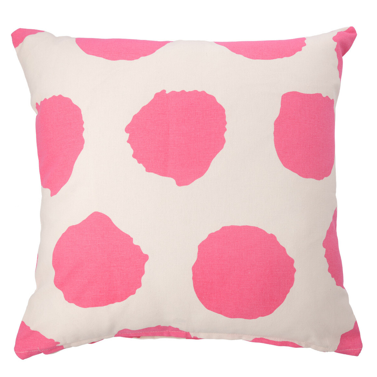 Bild 1 von Kissenhülle mit Punkten PINK