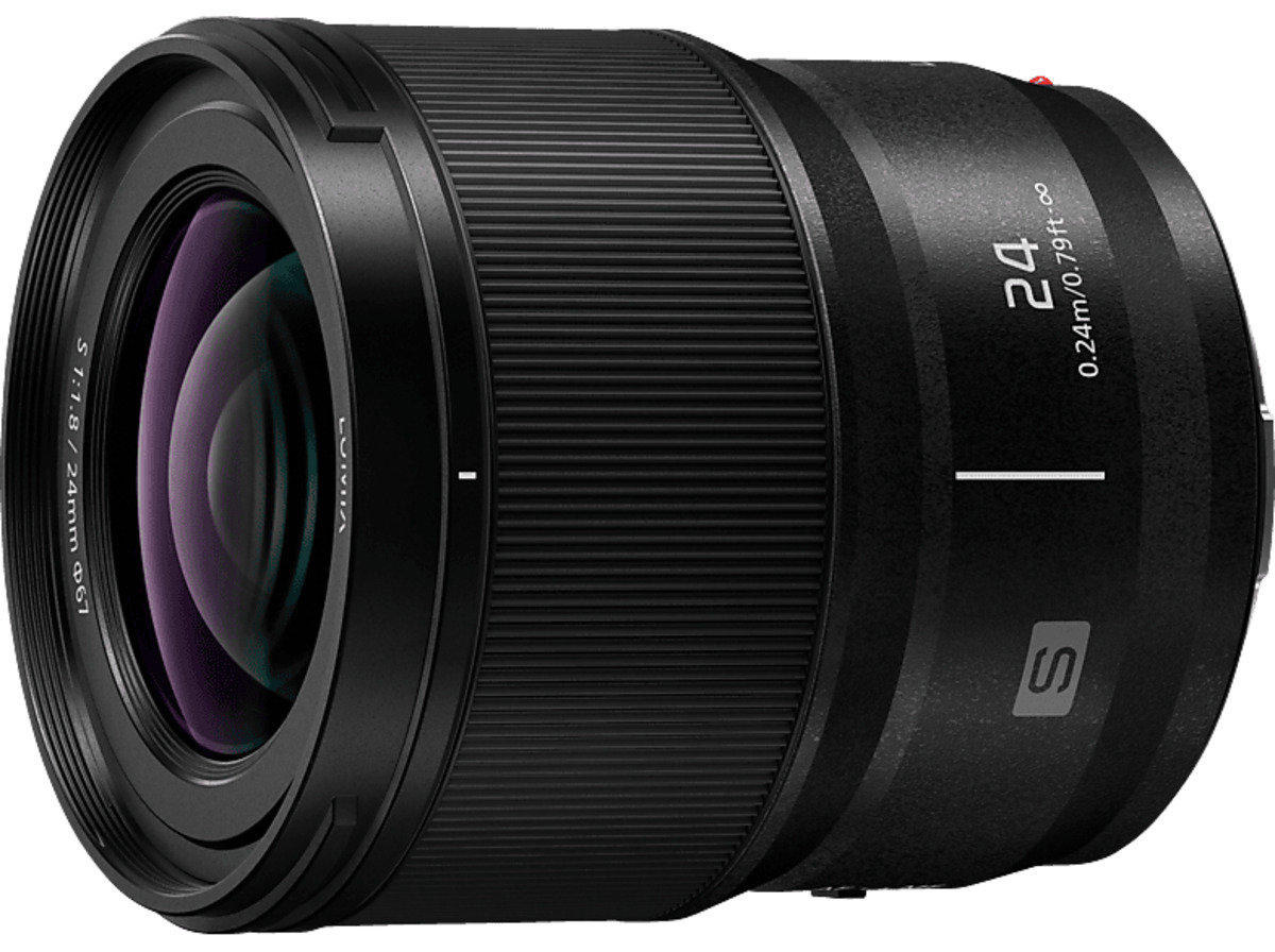 Bild 1 von PANASONIC Lumix S 24 mm - f./1.8 (Objektiv für Panasonic L-Mount, Schwarz), Schwarz