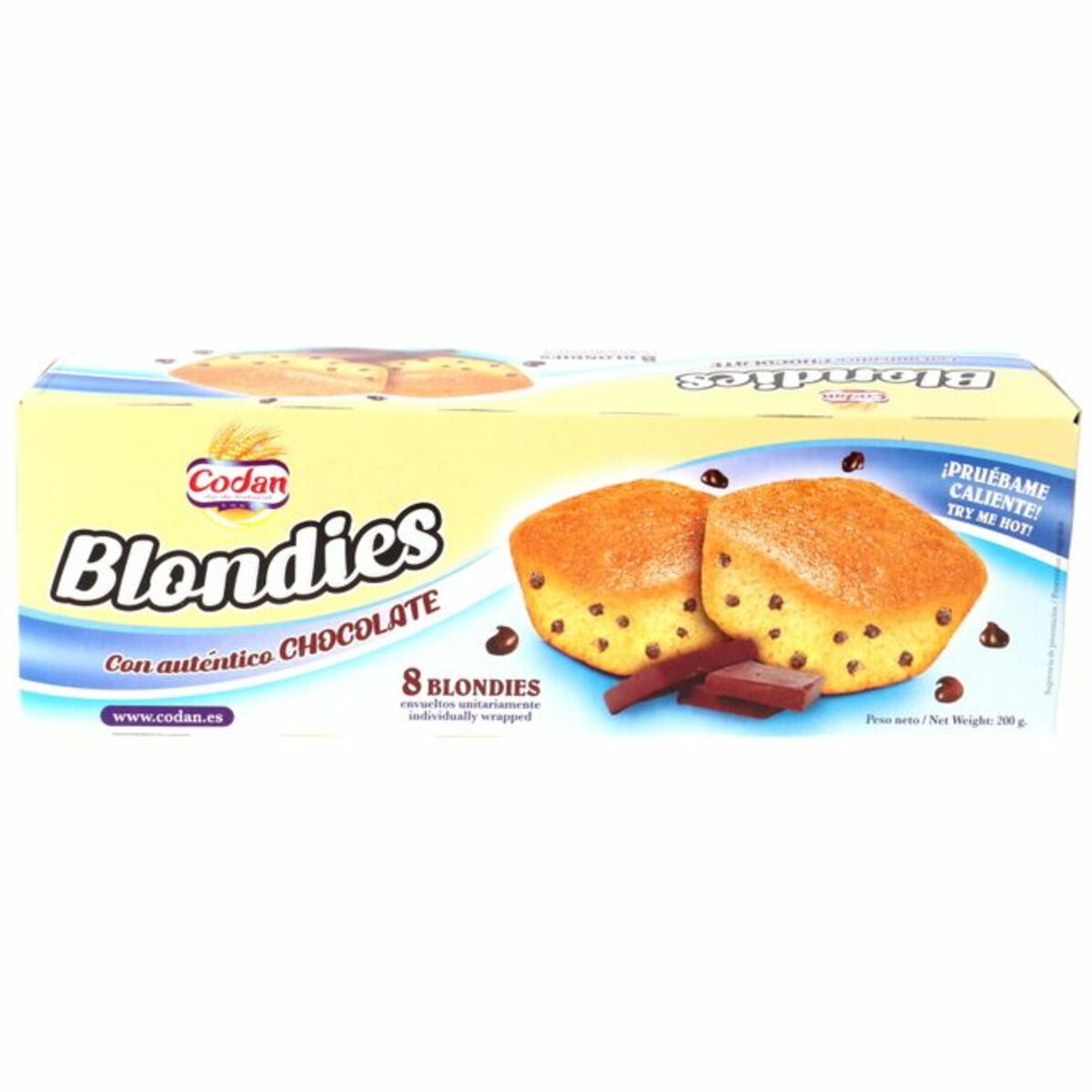Bild 1 von Codan Blondies mit Schokostückchen