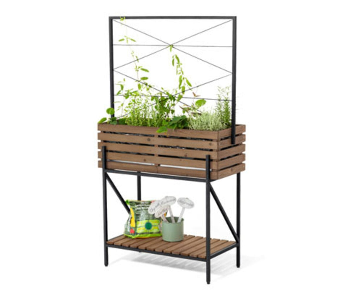 Bild 1 von Dekoratives Hochbeet »Elin« mit abnehmbarem Anzuchtaufsatz
