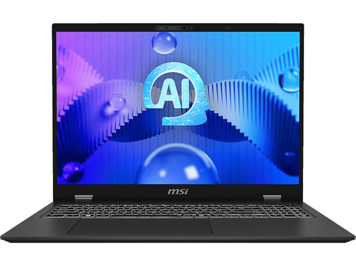 Bild 1 von MSI Prestige 16 AI Studio B1VFG-009, Notebook, mit Zoll Display, Intel® Core™ Ultra 9 185H Prozessor, 32 GB RAM, 1 TB SSD, NVIDIA GeForce RTX™ 4060, Stellar Gray, Windows 11 Pro (64 Bit), Stella