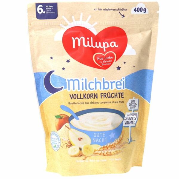 Bild 1 von Milupa Milchbrei Vollkorn Früchte