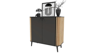 Kommode ¦ grau ¦ Maße (cm): B: 92 H: 87,5 Kommoden & Sideboards > Kommoden - Sconto