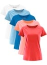 Bild 1 von Rundhals-Shirt, Kurzarm (5er Pack), 40/42, Rosa