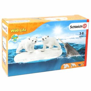 Schleich Wild Life Eisbären Rutschpartie