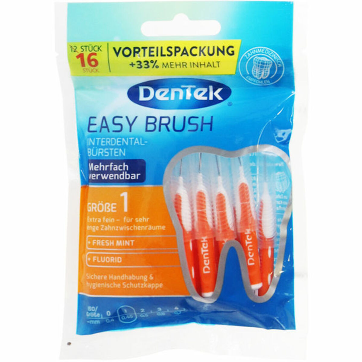 Bild 1 von Dentek Interdentalbürsten, Größe 1