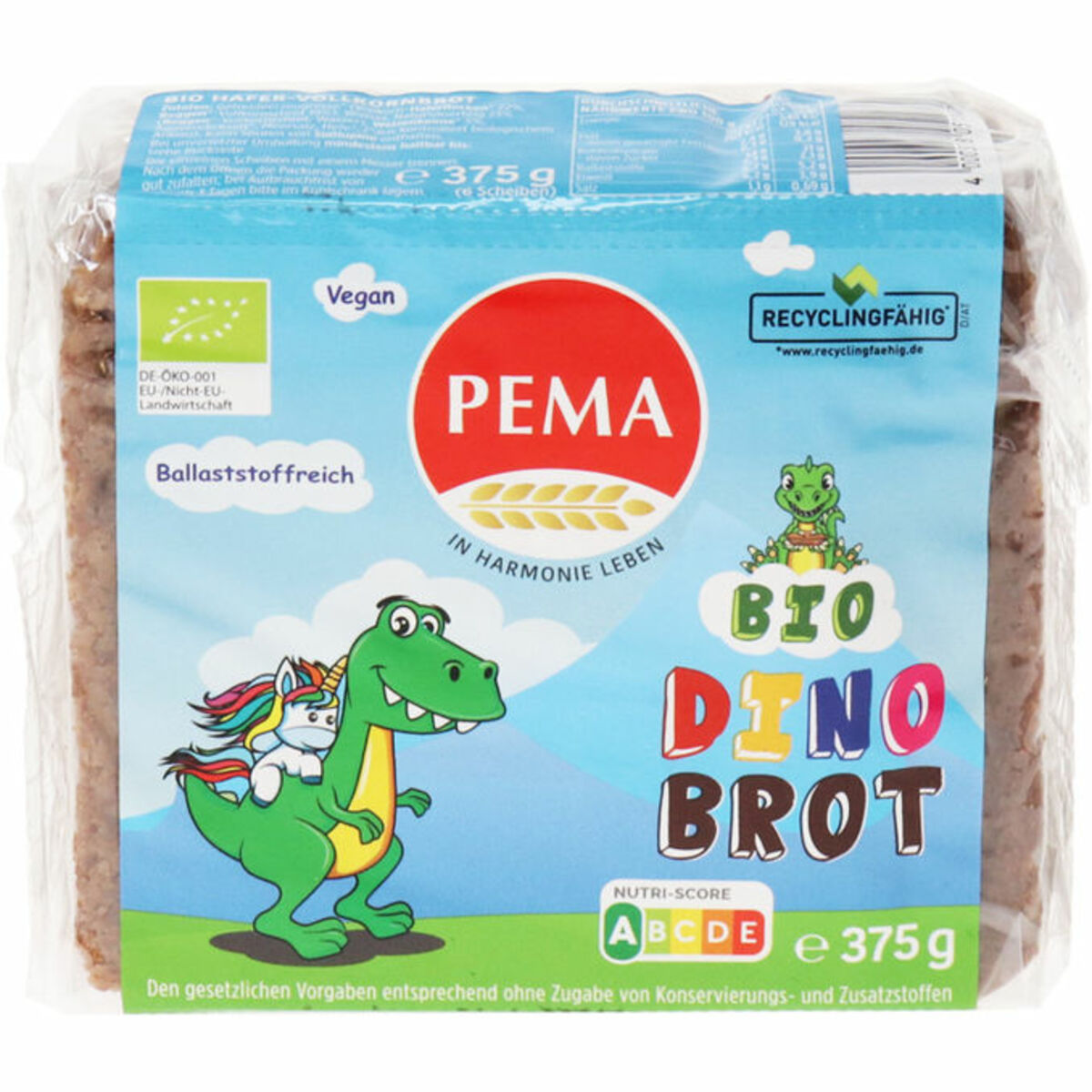 PEMA BIO Dinobrot von Motatos für 1 59 ansehen