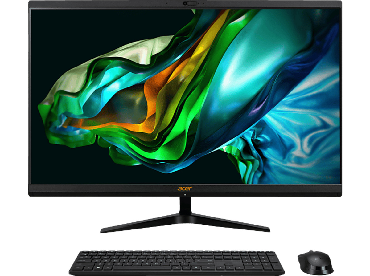 Bild 1 von ACER Aspire C27-1800, All-In-One Desktop, mit 27,0 Zoll Display, Intel® Core™ i5 12450H Prozessor, 16 GB RAM, 1 TB SSD, Intel®, UHD Graphics, Schwarz Windows 11 Home (64 Bit), Schwarz