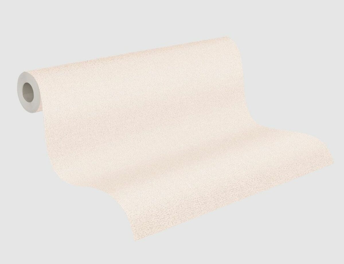 Bild 2 von Vliestapete Uni Beige