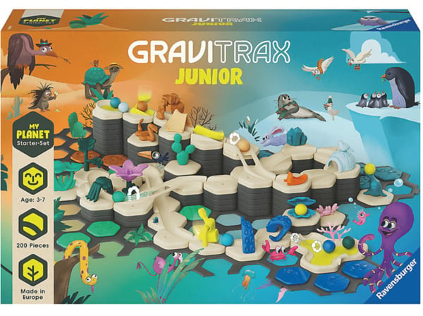 Bild 1 von RAVENSBURGER GraviTrax Junior Starter-Set XXL Planet Kugelbahnsystem Mehrfarbig, Mehrfarbig