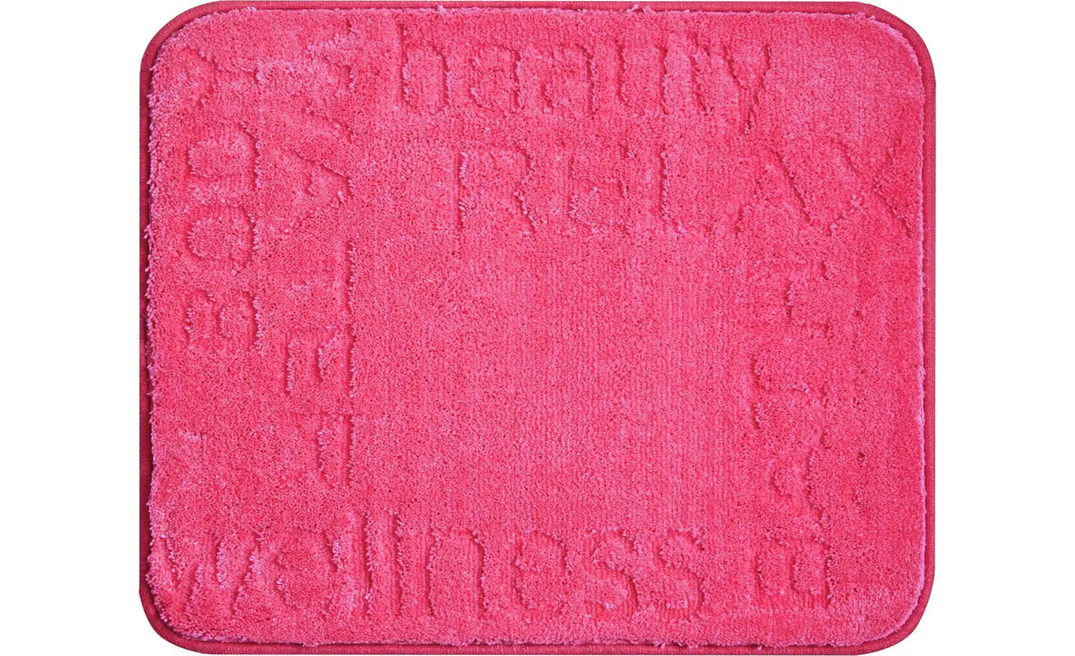 Bild 1 von Grund Badematte ¦ rosa/pink ¦ Synthetik ¦ Maße (cm): B: 50 H: 2 Heimtextilien > Badtextilien - Sconto