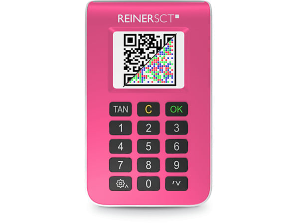 Bild 1 von REINER SCT tanJack photo QR TAN-Generator Pink, Pink