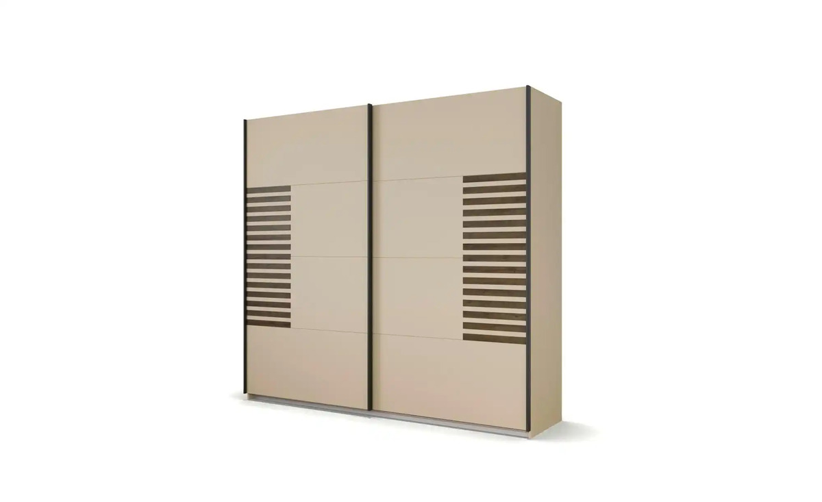 Bild 1 von Schwebetürenschrank  Barea ¦ creme ¦ Maße (cm): B: 226 H: 210 Schränke > Kleiderschränke > Schwebetürenschränke - Sconto