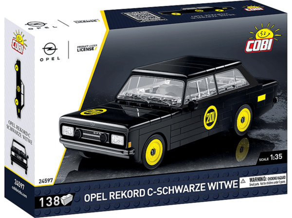 Bild 1 von COBI - Opel Rekord schwarze Witwe Bausatz, Mehrfarbig, Mehrfarbig
