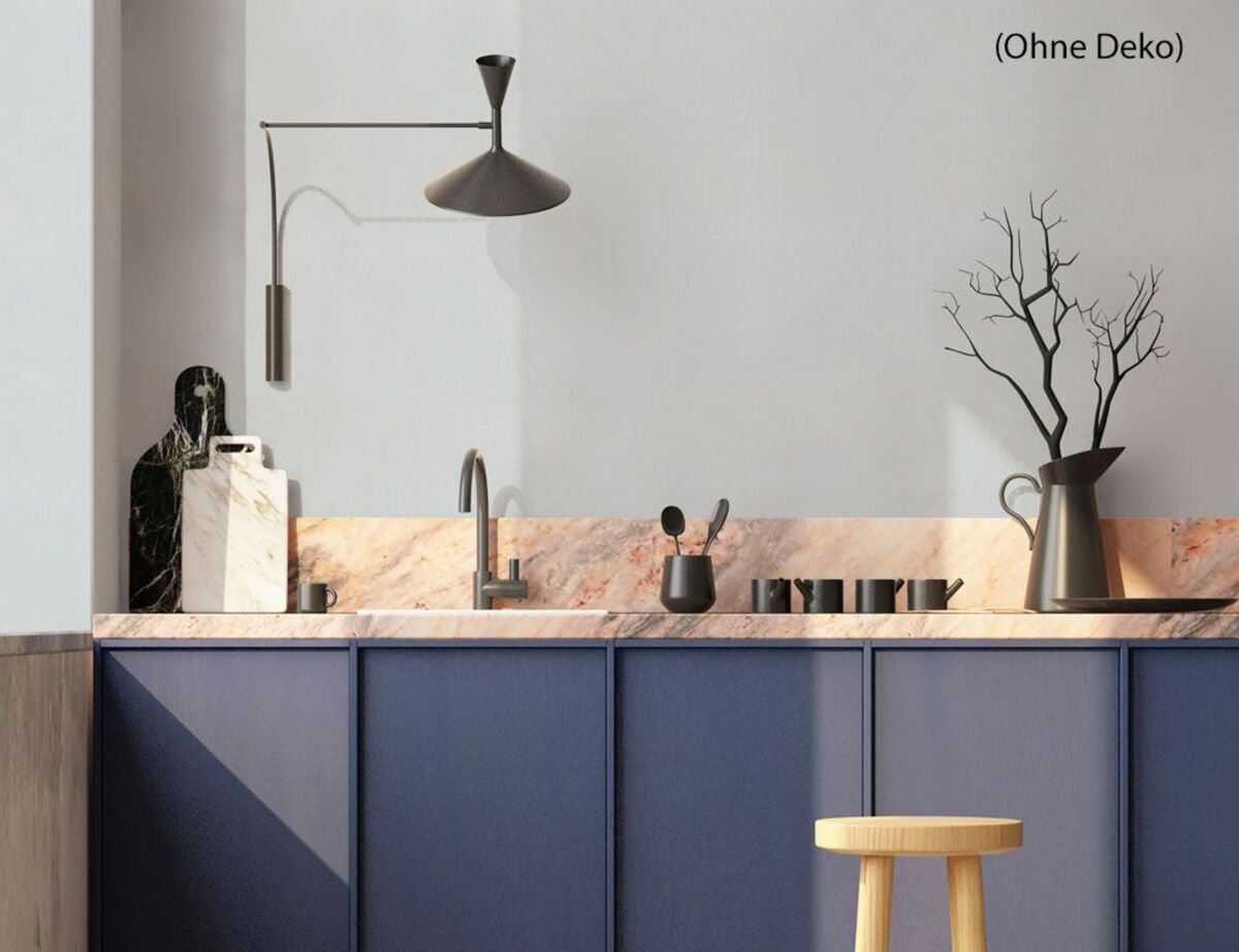 Bild 3 von Vliestapete Uni Grau