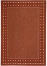 Bild 1 von In- und Outdoor Teppich mit umlaufender Bordüre, 2 (120/170 cm), Orange