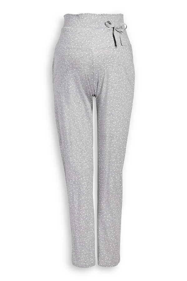 Bild 1 von C&A Umstands-Pyjamahose-gepunktet, Grau, Größe: XS