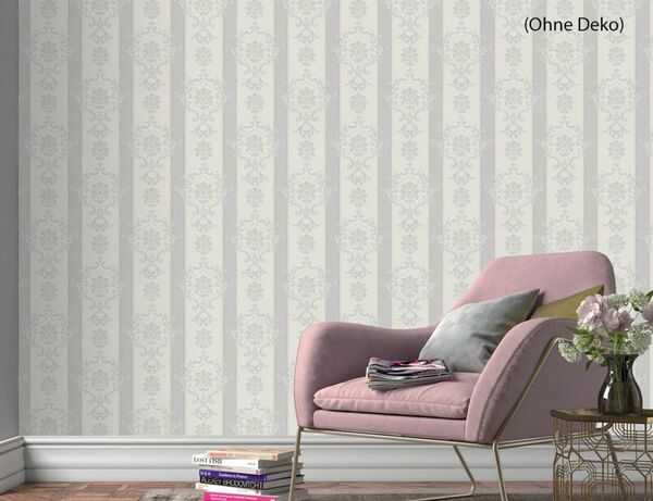 Bild 3 von Vliestapete Stil Flitter Creme