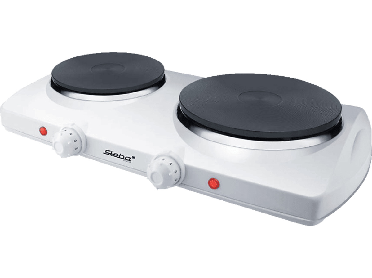 Bild 1 von STEBA KF 150 Doppel-Kochplatte (Kochfelder: 2), Weiß/Schwarz