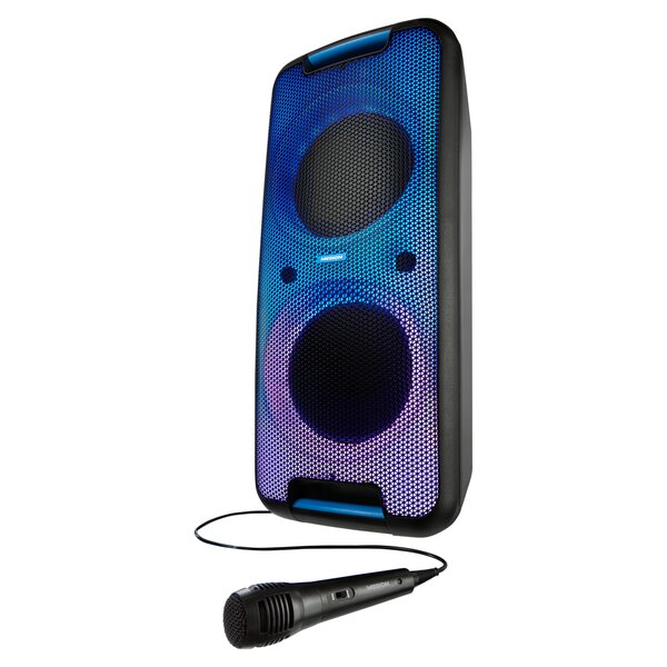 Bild 1 von MEDION 2x LIFE® P61080 Partylautsprecher, tragbares Bluetooth® Soundsystem, verschiedene Lichteffekte, satter Sound, True Wireless Stereo Funktion, 2 x 45 W RMS - ARTIKELSET