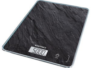 SOEHNLE Page Compact 300 Slate Küchenwaage (Max. Tragkraft: 5 kg, Grau/Schiefer