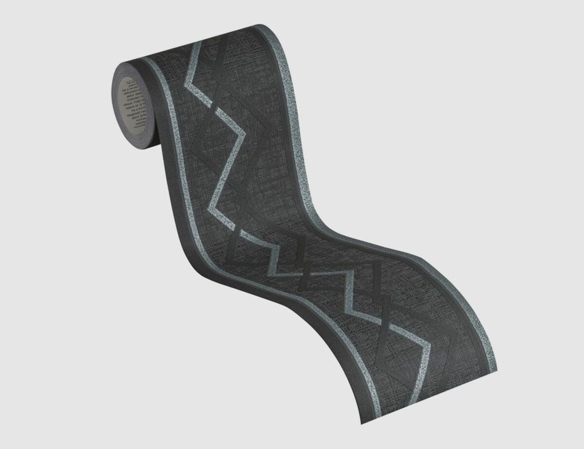 Bild 2 von Tapetenborte Grafik Schwarz