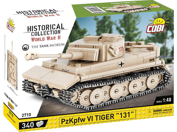 Bild 1 von COBI - Panzerkampfwagen VI Tiger 131 Bausatz, Mehrfarbig, Mehrfarbig