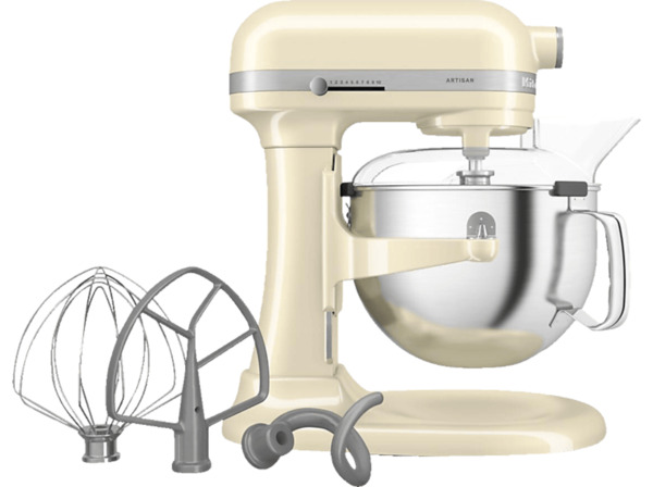 Bild 1 von KITCHENAID 5KSM60SPXEAC Küchenmaschine Creme (Rührschüsselkapazität: 5,6 Liter, 375 Watt), Creme