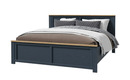 Bild 1 von Doppelbett  Bohol ¦ blau ¦ Maße (cm): B: 198 H: 103 Betten > Bettgestelle & Futonbetten - Sconto