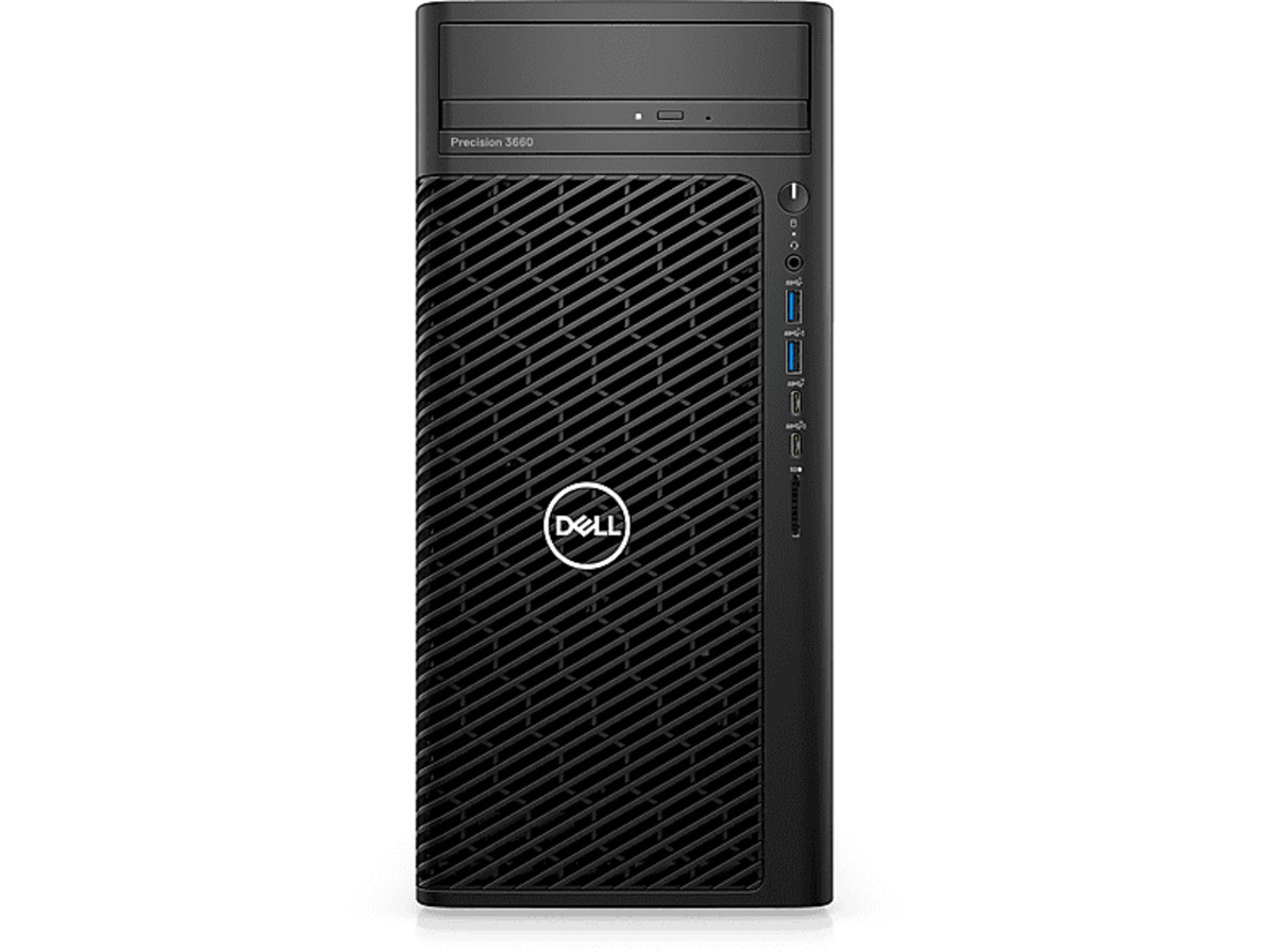 Bild 1 von DELL - B2B Precision 3660, Desktop PC mit Intel® Core™ i7 i7-13700 Prozessor, 16 GB RAM, 512 SSD, Intel®, UHD 770, Windows 11 Pro (64 Bit), Schwarz