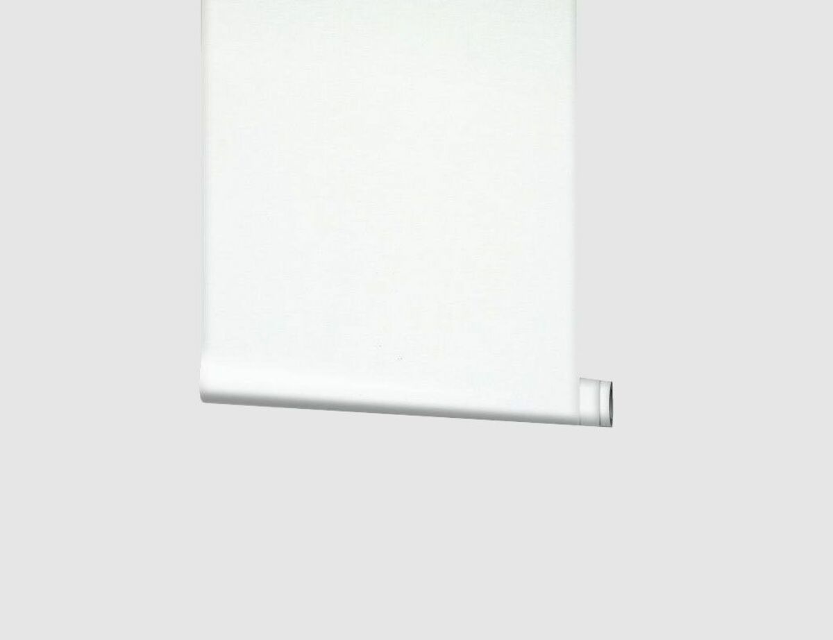 Bild 2 von Vliestapete Uni Weiß