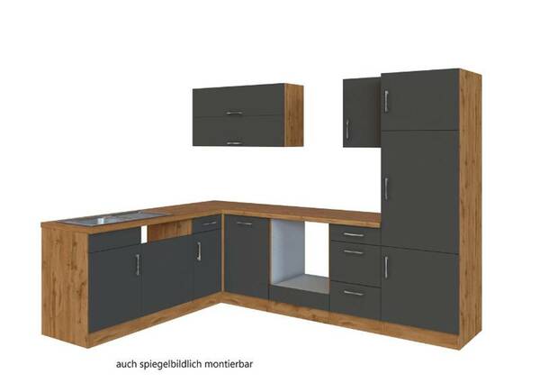 Bild 1 von Held Möbel Eck-Küchenzeile SORRENTO, Holznachbildung