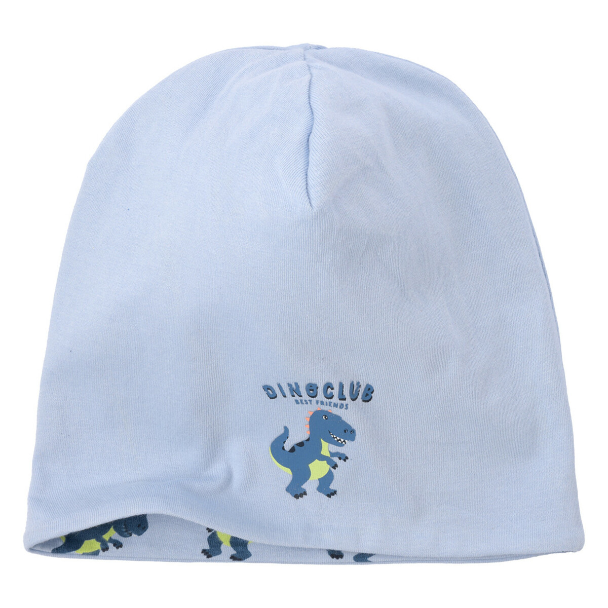 Bild 1 von Jungen Mütze mit Dino-Motiv HELLBLAU