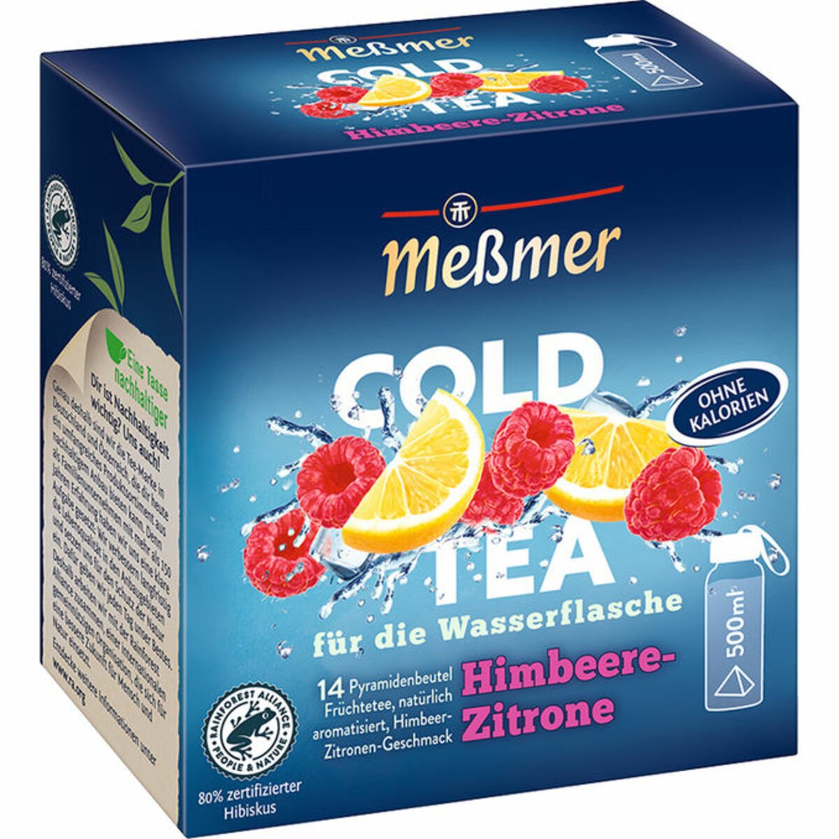Bild 1 von Meßmer Cold Tea Himbeere-Zitrone