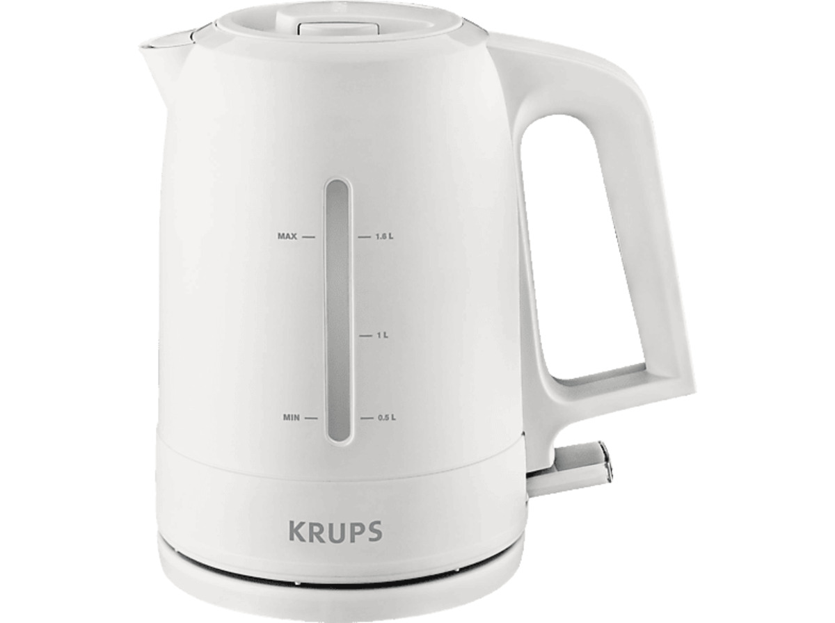 Bild 1 von KRUPS BW 2441 Pro Aroma Wasserkocher, Weiß, Weiß