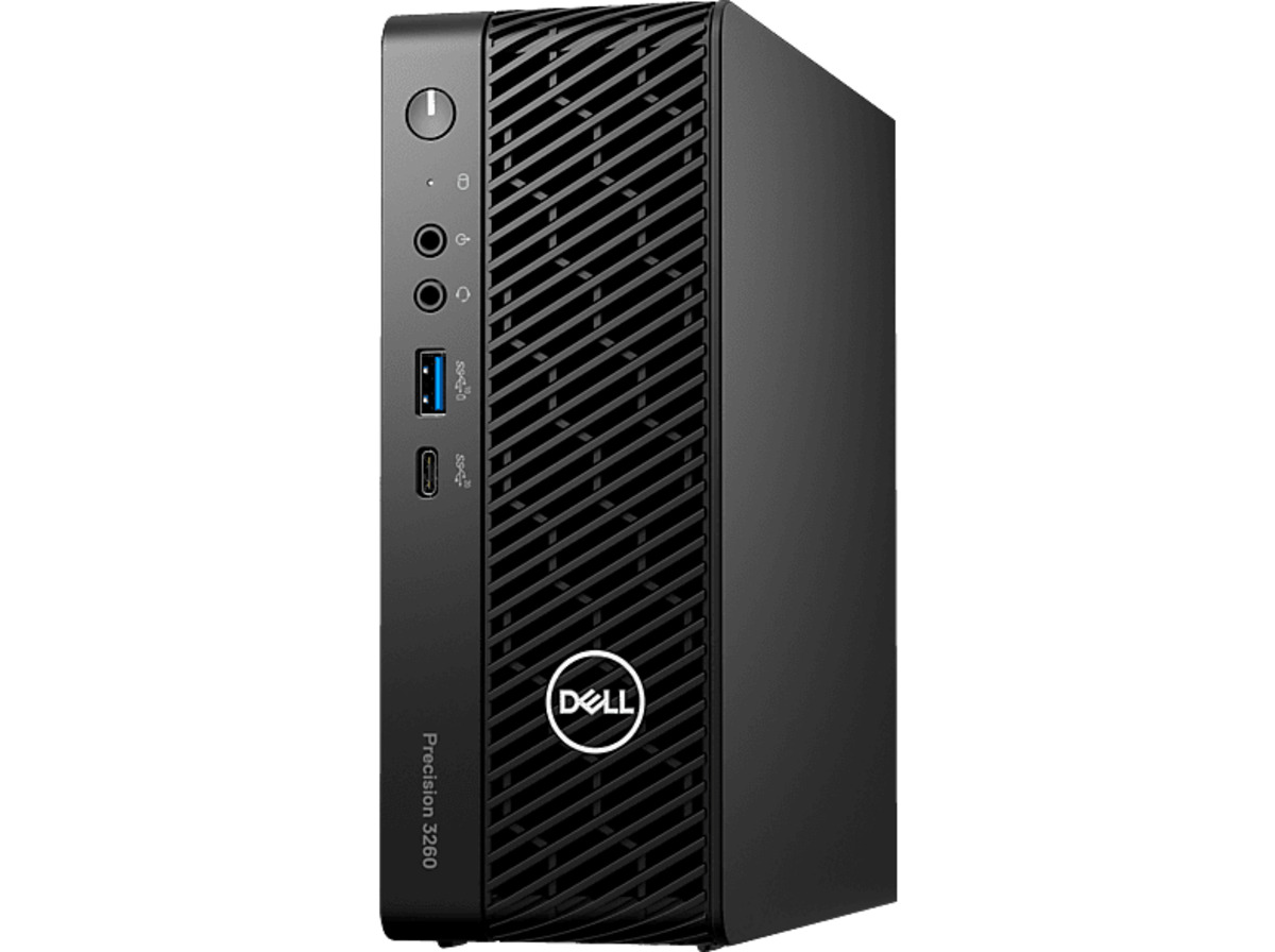 Bild 1 von DELL - B2B Precision 3260, Windows 11 Pro (64 Bit), Business PC mit Intel® i7-13700 Prozessor, 16 GB RAM, 512 SSD, Intel®, UHD Graphics GDDR6 Grafikspeicher, Schwarz