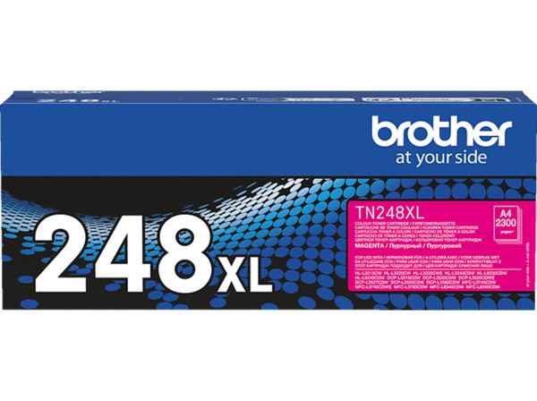 Bild 1 von BROTHER TN-248XLM Toner Magenta (TN 248XL TONER MAGENTA), Magenta