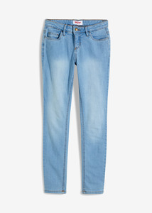 Skinny Jeans Mid Waist, Stretch, 40, Grün