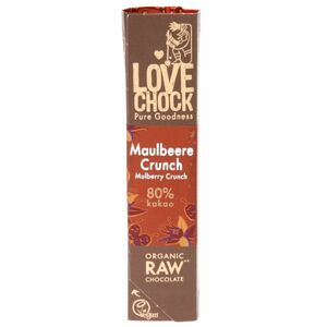 Lovechock 2 x BIO Riegel Maulbeere Crunch