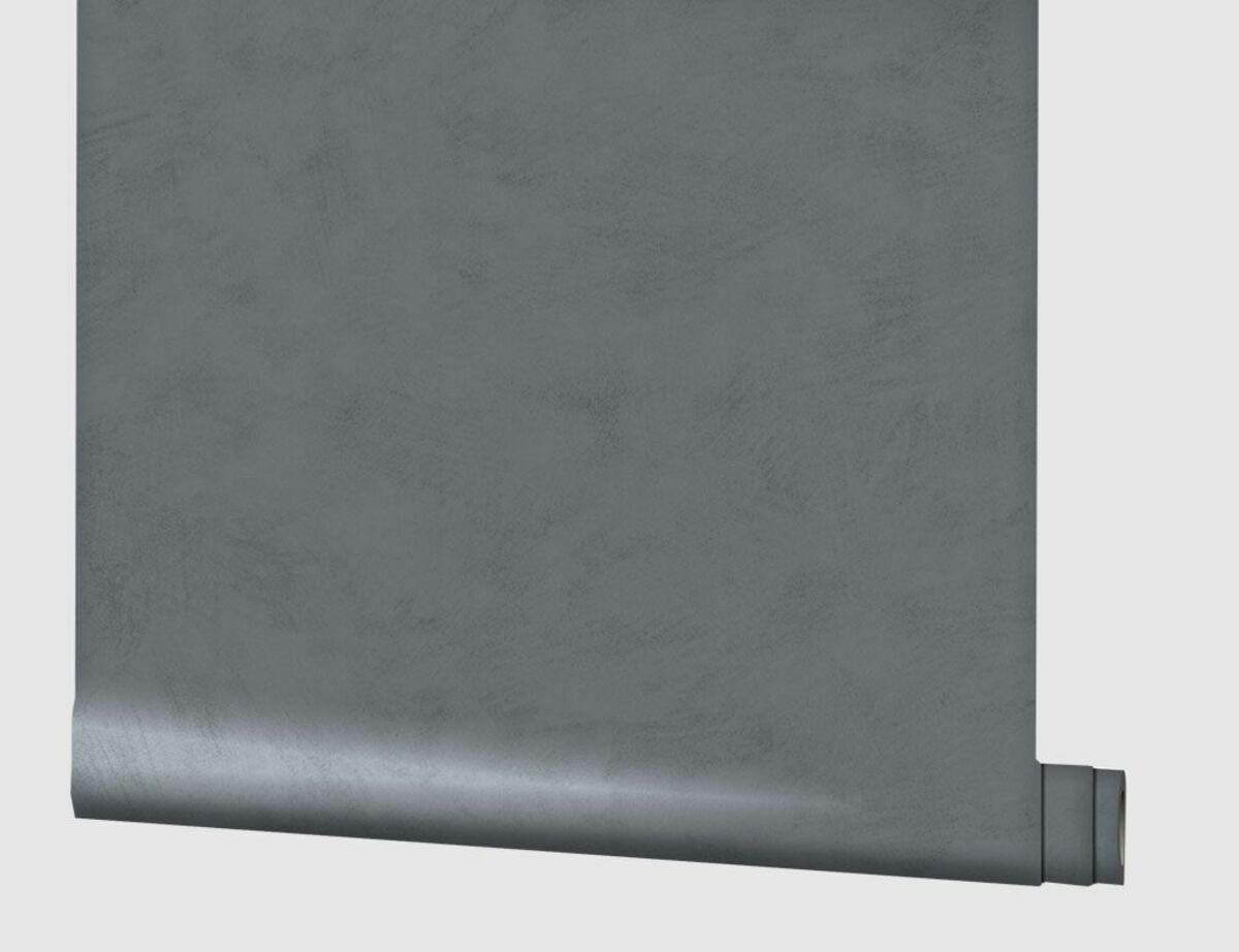 Bild 2 von Vliestapete Uni Anthrazit