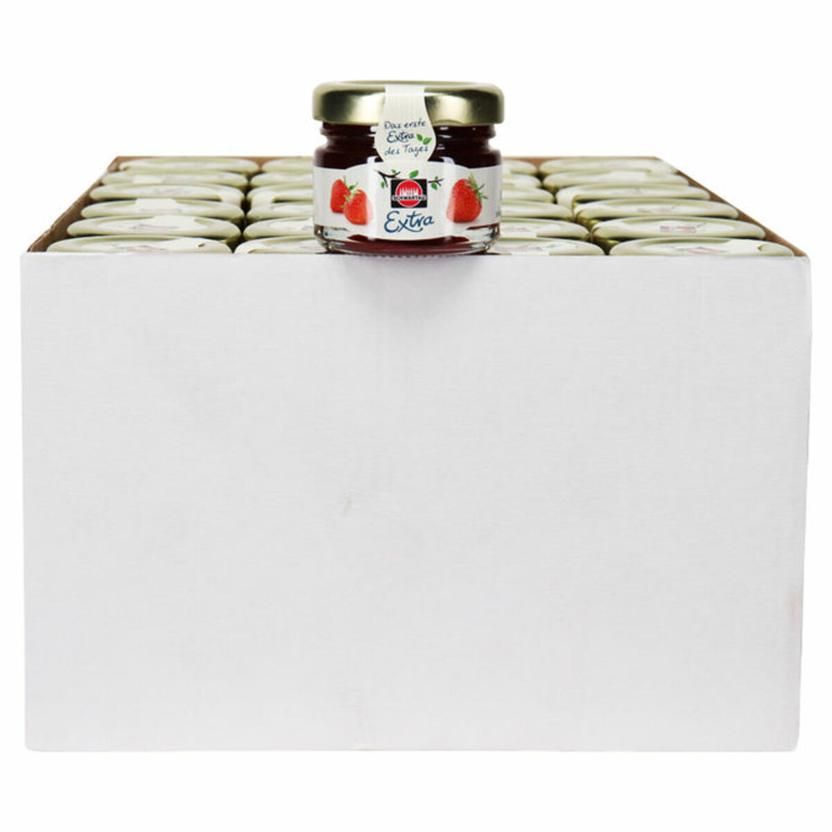 Bild 1 von Schwartau Konfitüre Portionsglas Erdbeere, 72er Pack